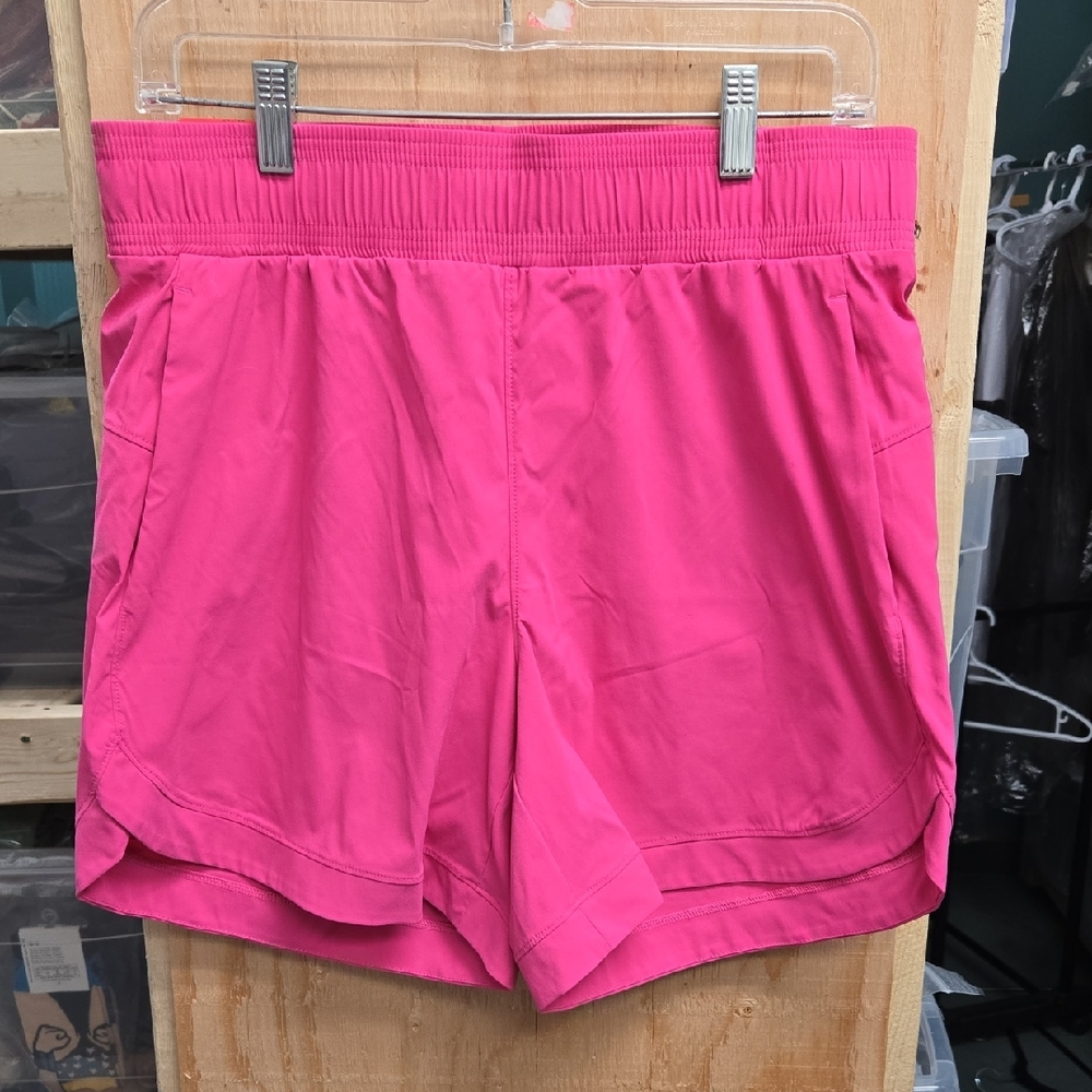 Tuff Athletics Bright Pink Women's Athletic Shorts